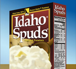 Idaho Spuds Box 2008