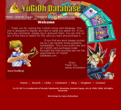 YuGiOh Database 2008