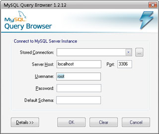 query browser login